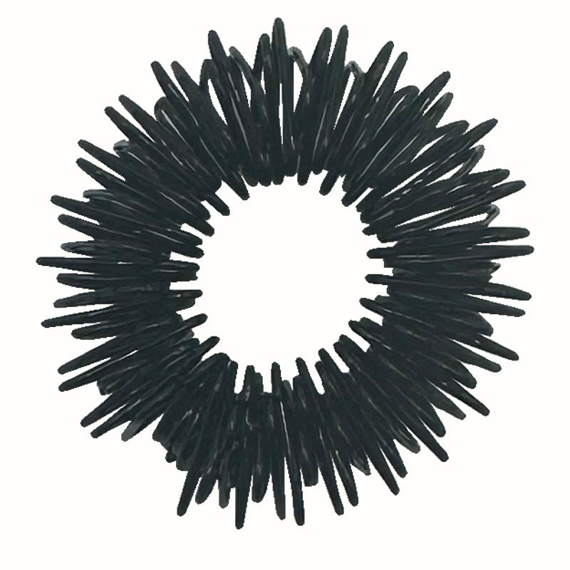 SHANTIRING - Black Spring Ring / 2.5cm