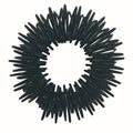 SHANTIRING - Black Spring Ring / 2.5cm