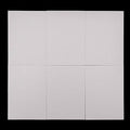 90 Sheets Of 250GSM Embossed White Festive Cardstock