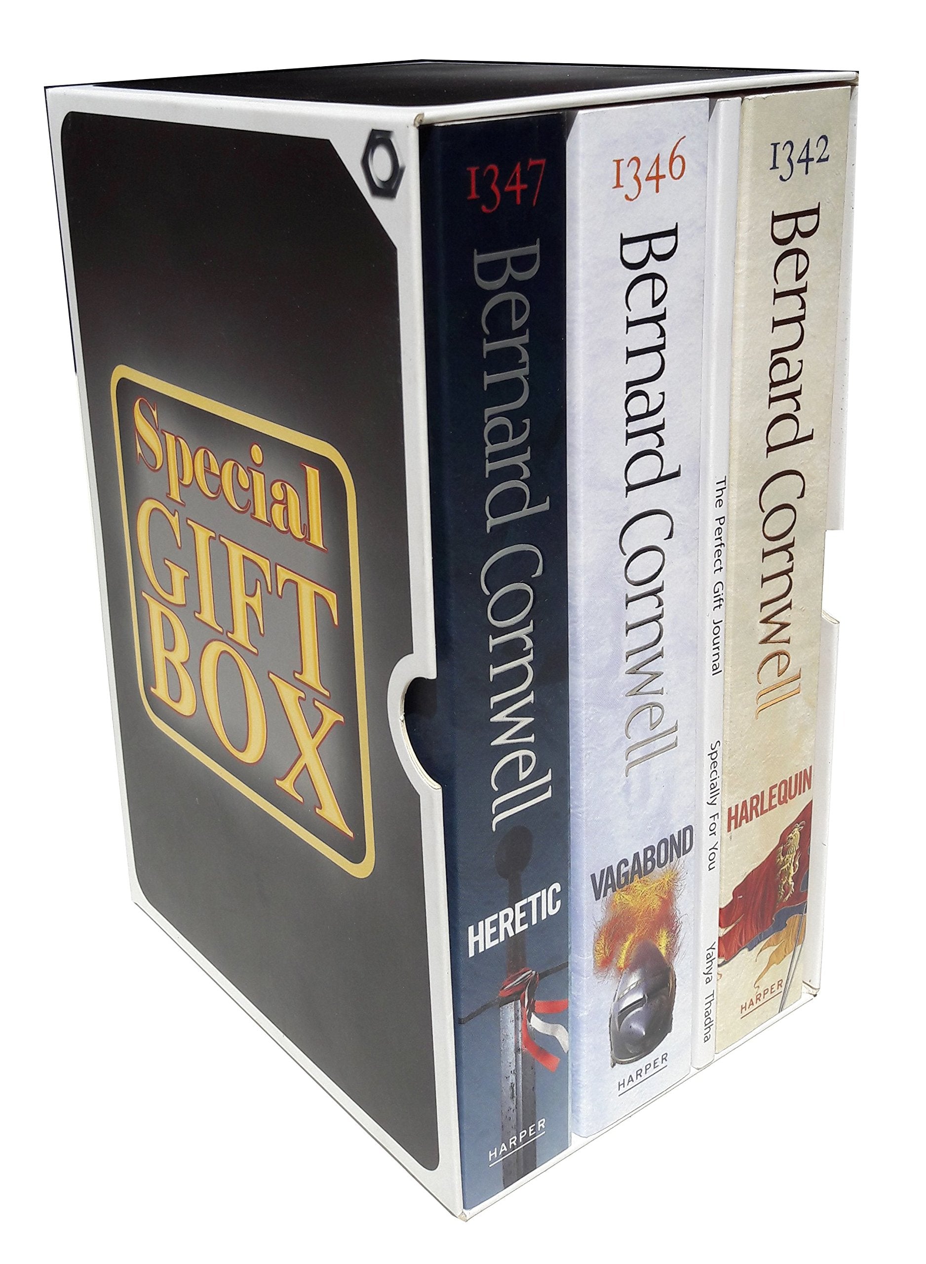Bernard Cornwell Grail Quest Series Collection 3 Books gift wrapped Box Set Paperback