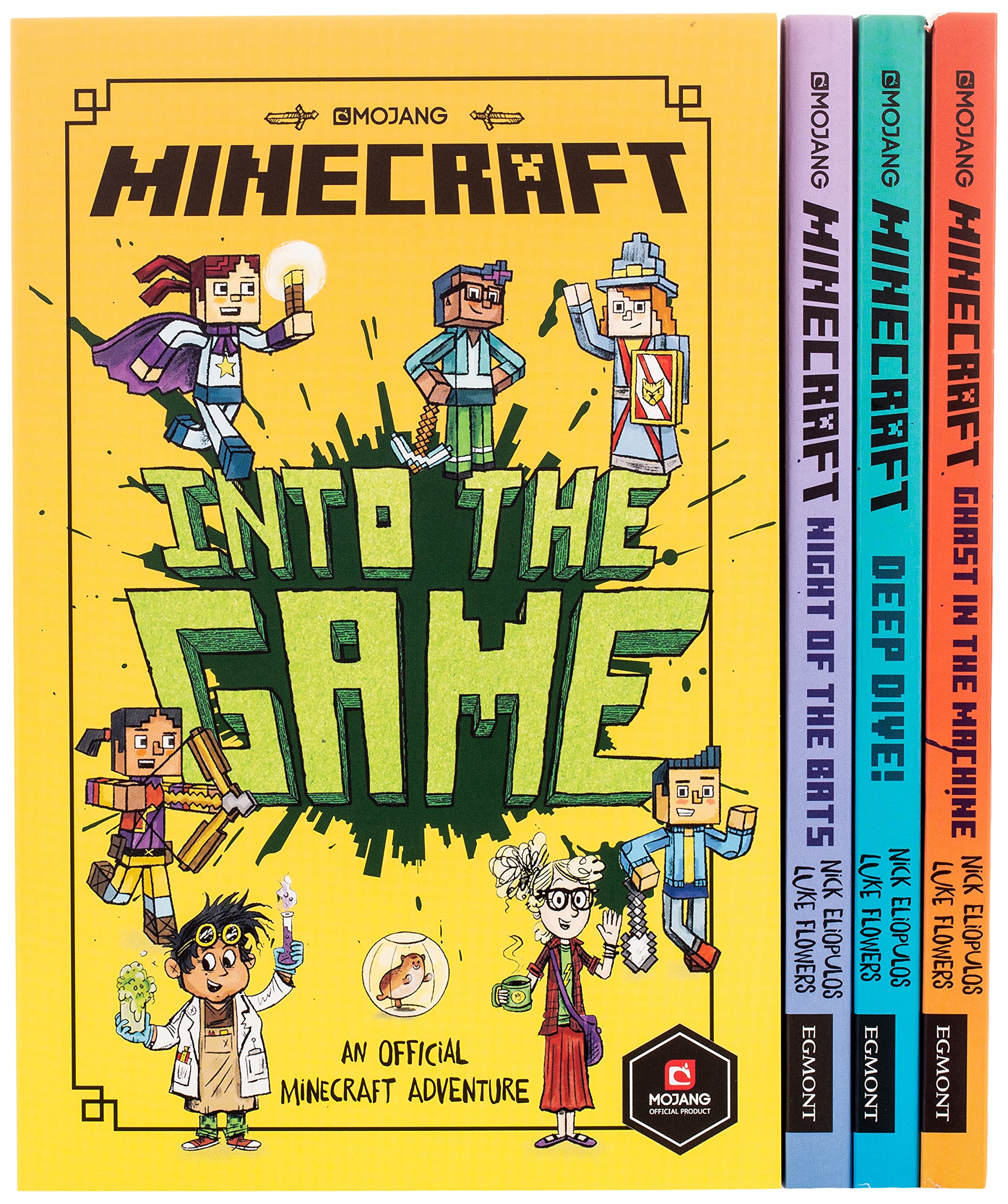 Minecraft Into The Game The Woodsword Chronicles Collection