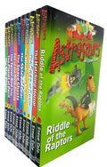 Astrosaurs 10 Book Set Steve Cole Series 1 Riddle Of The Raptors Including All Ten Tales