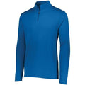 Youth Attain Wicking 1/4 Zip - Royal / L