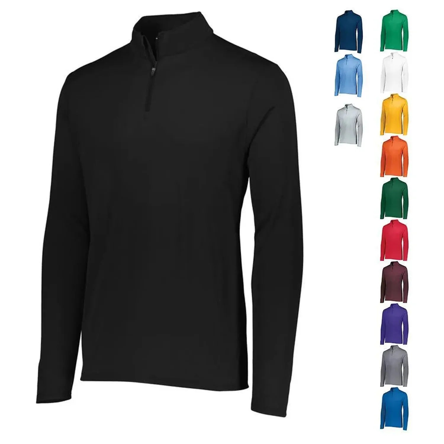 Youth Attain Wicking 1/4 Zip - Kelly / M