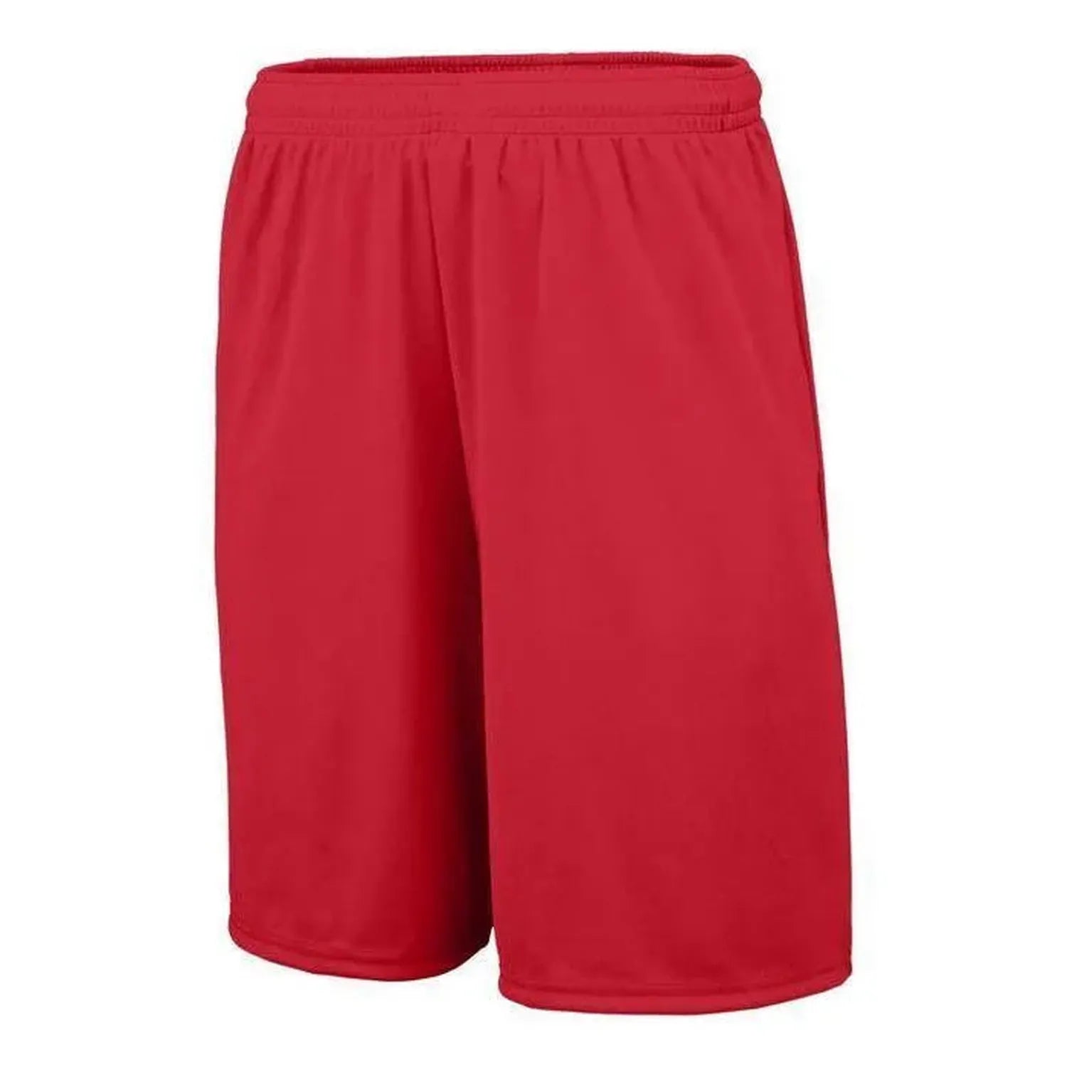 Youth Training Shorts With Pockets - Red / L