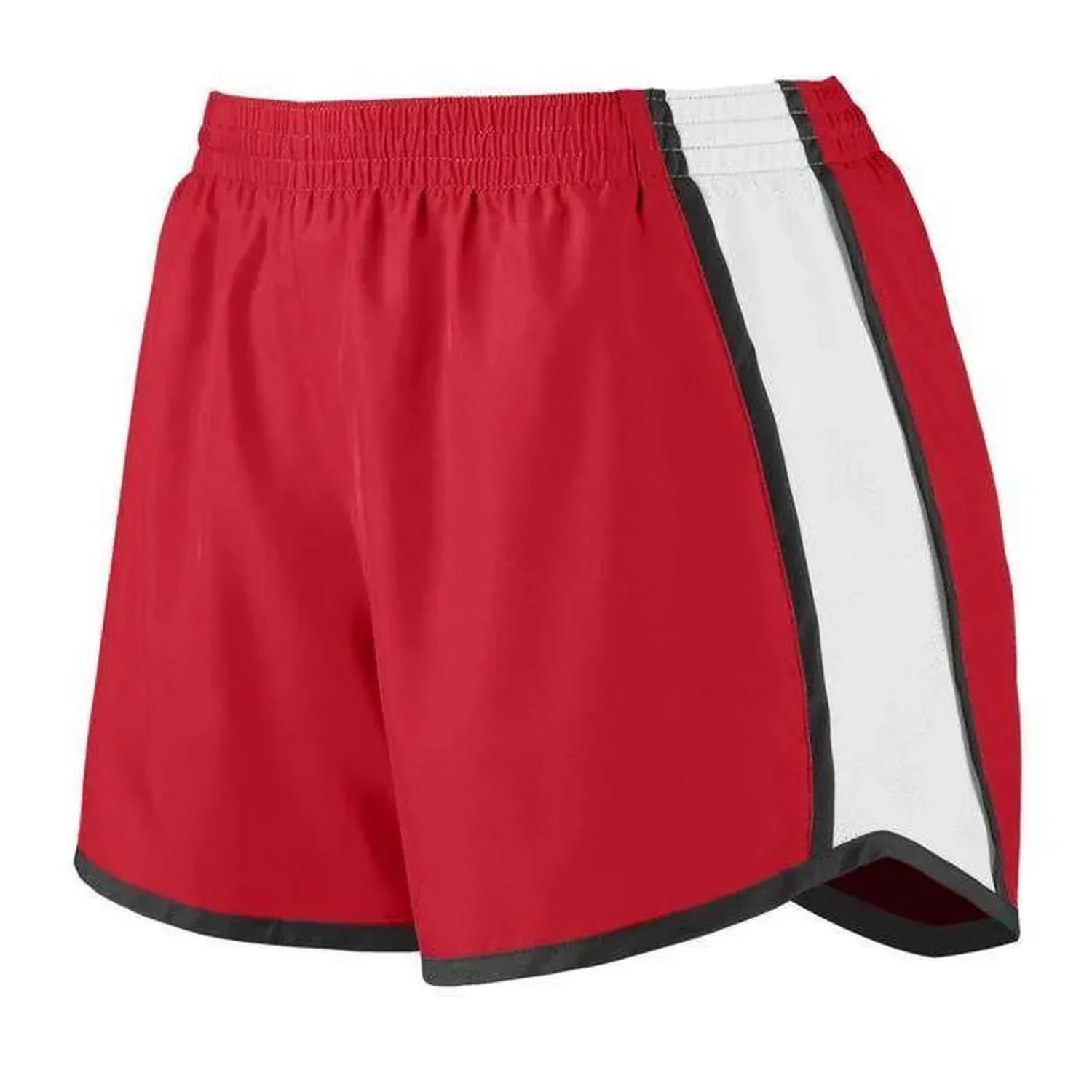 Girls' Pulse Team Shorts - Red / M
