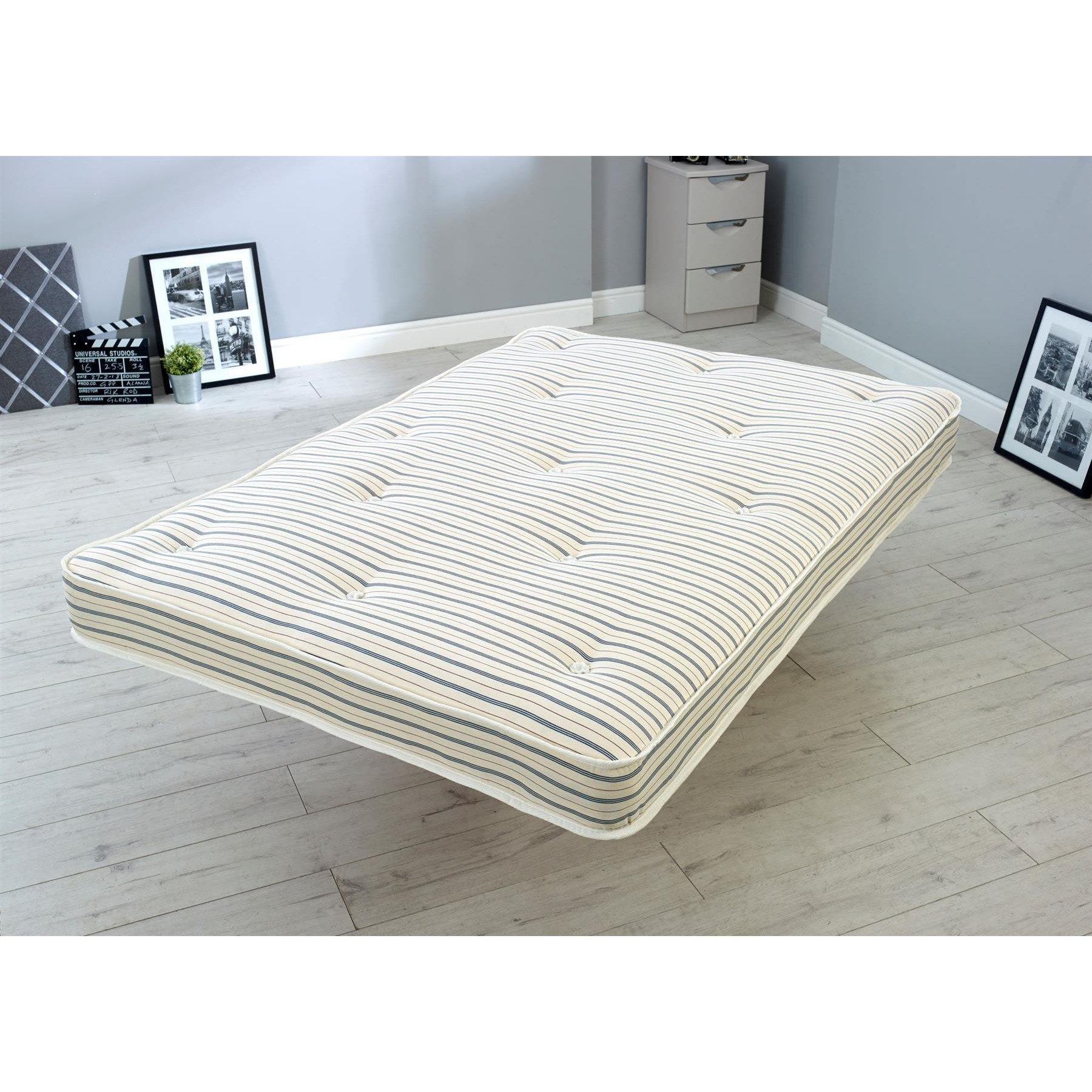Value Contract Spring Mattress - European Double Mattress (140cm x 200cm)
