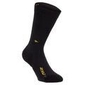 Flight Compression Socks Black - Black / M