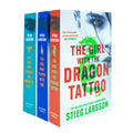 Millennium Series 3 Books Collection Set - 3) (The Girl With the Dragon Tattoo, The Girl Who Played with Fire & The Girl Who Kicked the Hornets Nest)