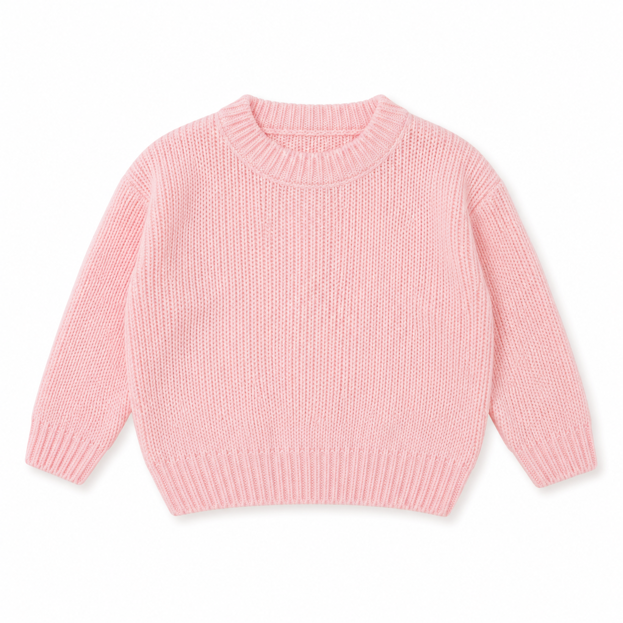 MamaRaya Personalized Baby Knit Sweater - 6-12m / Pink