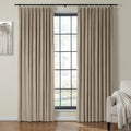 Velmor Velvet Drapes Pleated - Taupe MJ11-9
