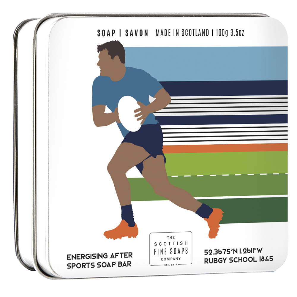 Rugby - Soap in a Tin - 100g