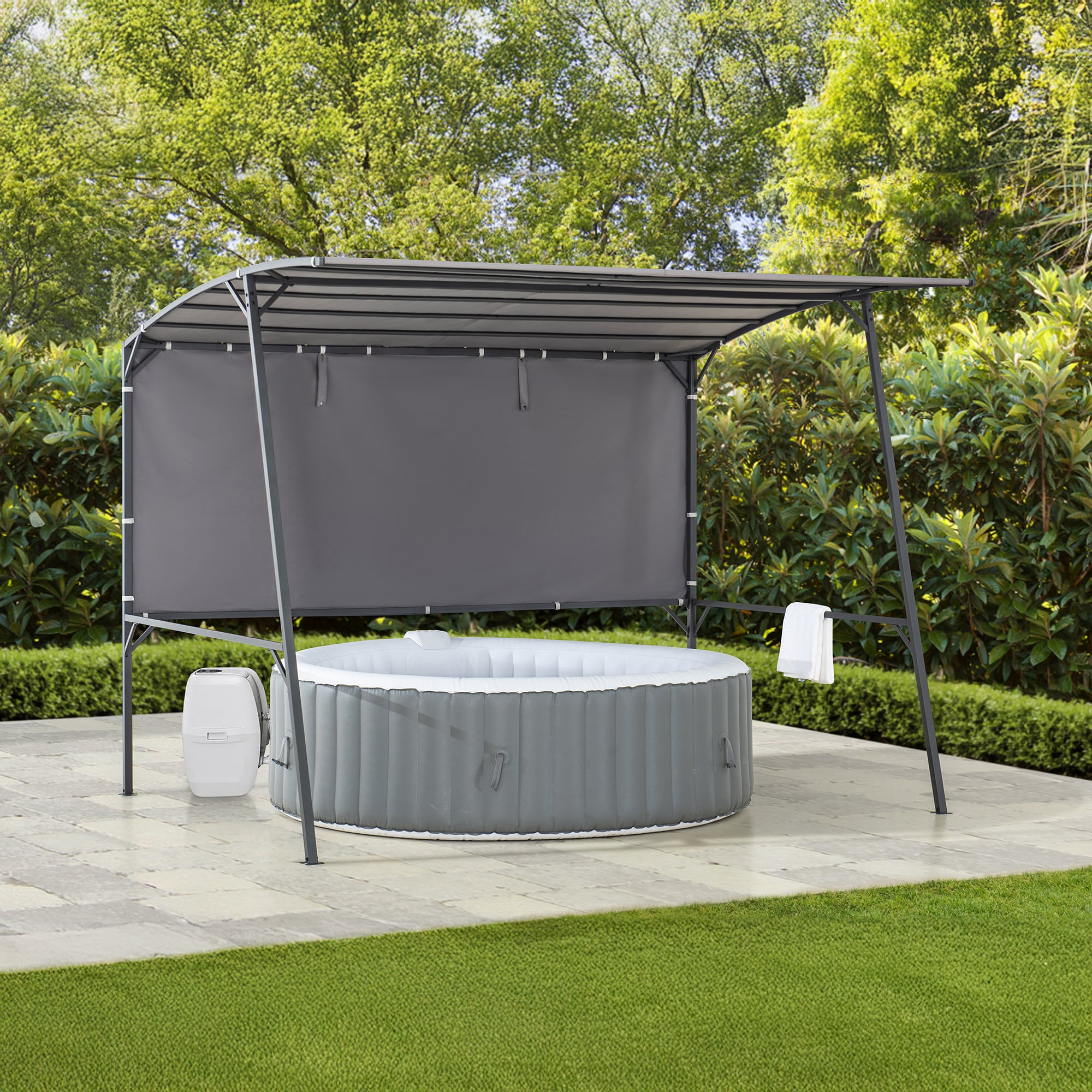Vodno Fabric Whirlpool Pergola - 220cm x 284cm