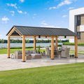 DIRAN Cedar Wood Carport - 336cm x 603cm