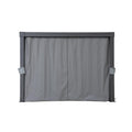 SUNJOY Pergola Curtains for 3.06m x 3.06m Louvered Pergola