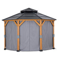 395cm x 395cm Curtain for Cedar Gazebo