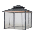 300cm x 300cm Gazebo Netting for Cedar Gazebo