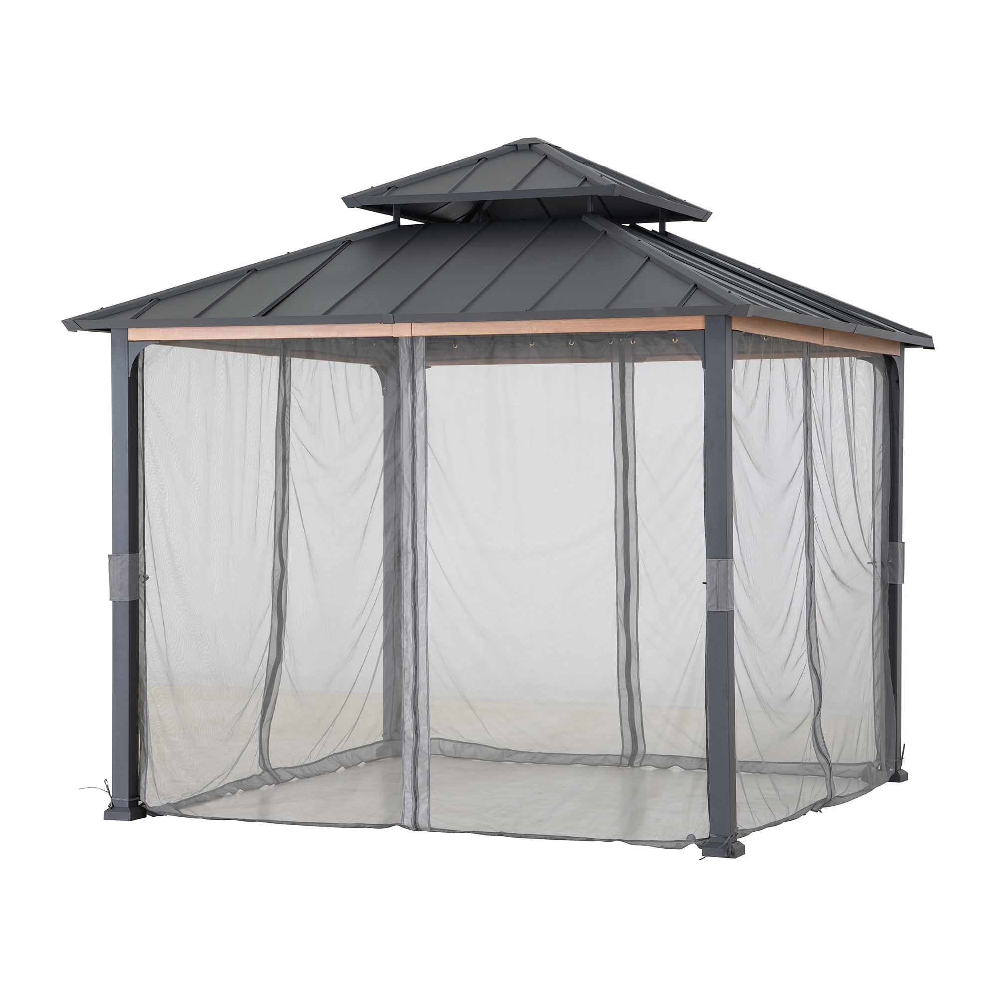 300cm x 300cm Gazebo Netting for Cedar Gazebo