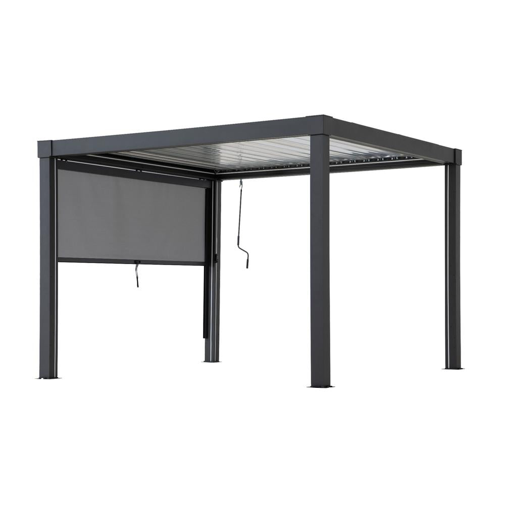 SUNJOY 3m Adjustable Rolling Screen for Louvered Pergola