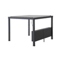 SUNJOY 3m Pergola Bar Shelf for Louvered Pergola