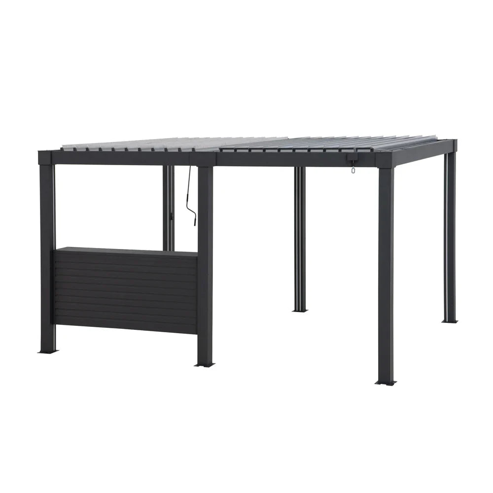 SUNJOY 2m Pergola Bar Shelf for Louvered Pergola