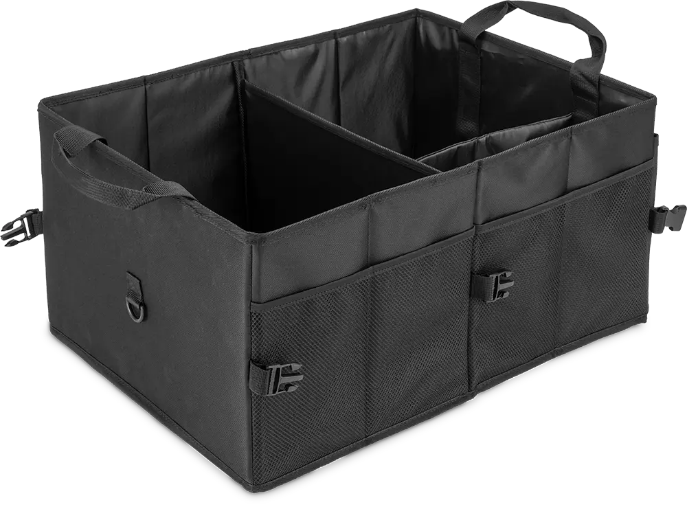 Faltbare Kofferraum-Box - Schwarz