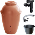 Regenbehälter Regenfass Regenwassertonne AQUA CAN Regentonne Terracotta 210L