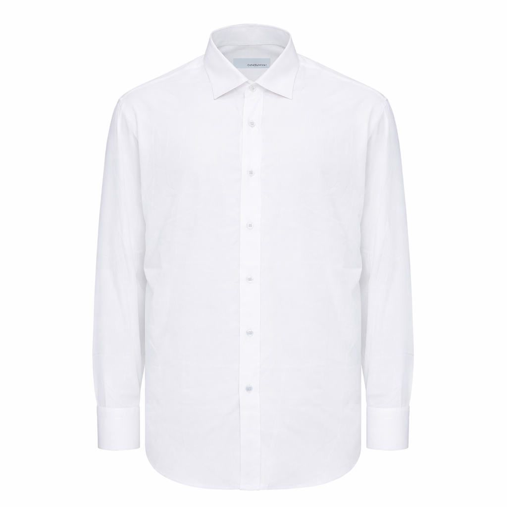 Camicia Andrea bianco in tencel - 50