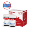 [50pcs] Sinocare Glucometer Glucose Test Strips without Lancets - Safe AQ Smart/Safe AQ Voice