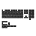ASA Shine-Through Keycap Set (131-Key) - Black