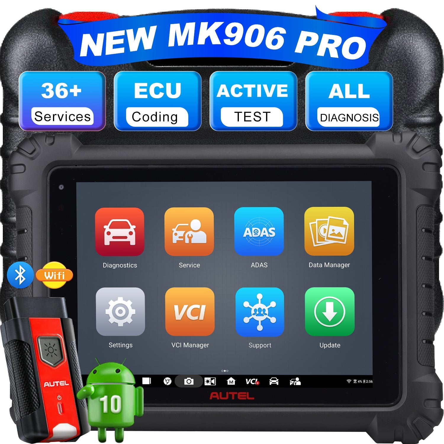 Autel MaxiCOM MK906 Pro 2026 Newer Ver. of MS906 Pro ECU Coding - Autel MaxiCOM MK906 Pro