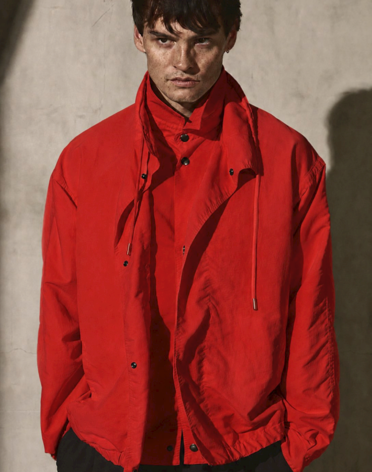 DOUBLE FRONT BOMBER - Tomato - XL