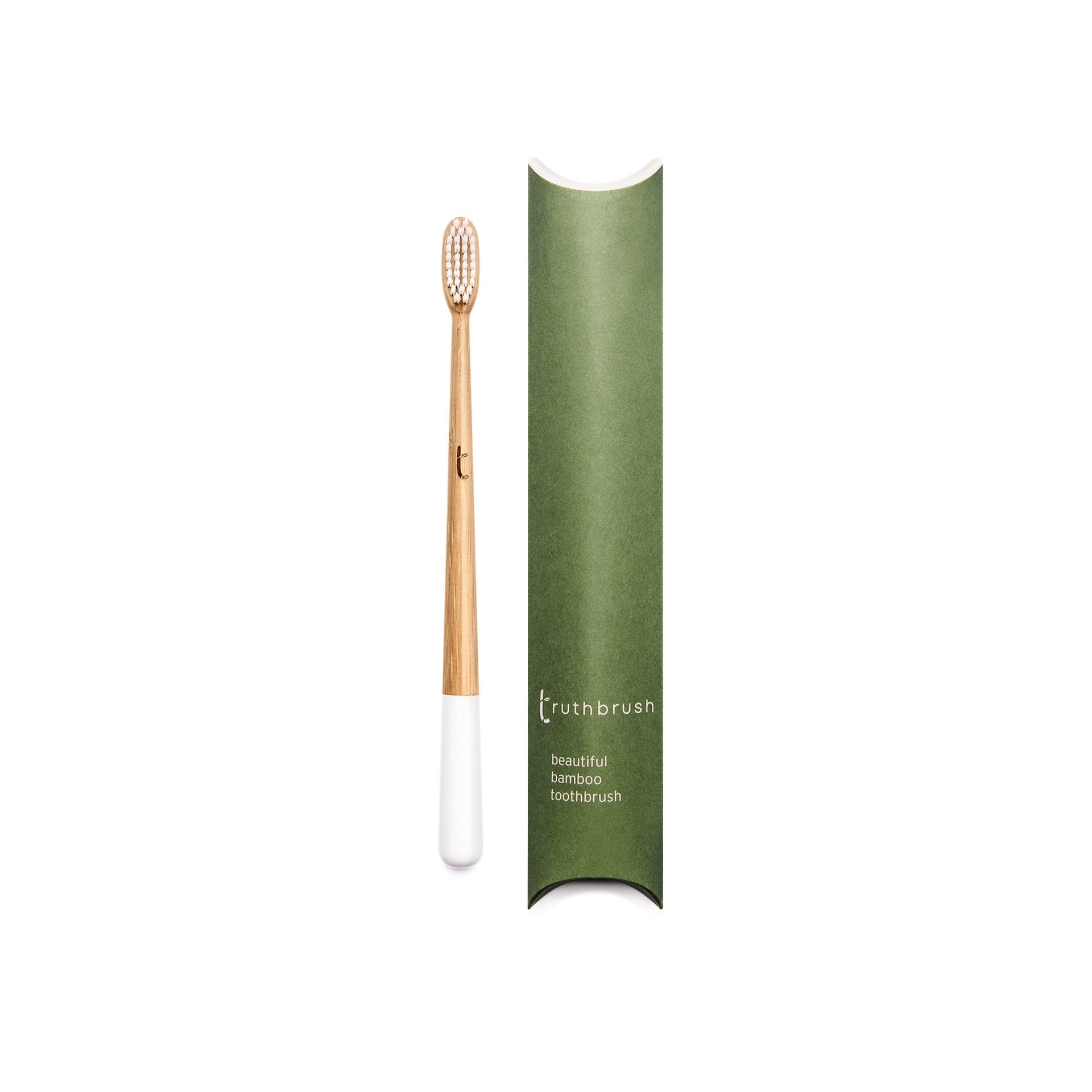 CASE OF 10 - Truthbrush with Soft Bristles - Adults / Cloud White