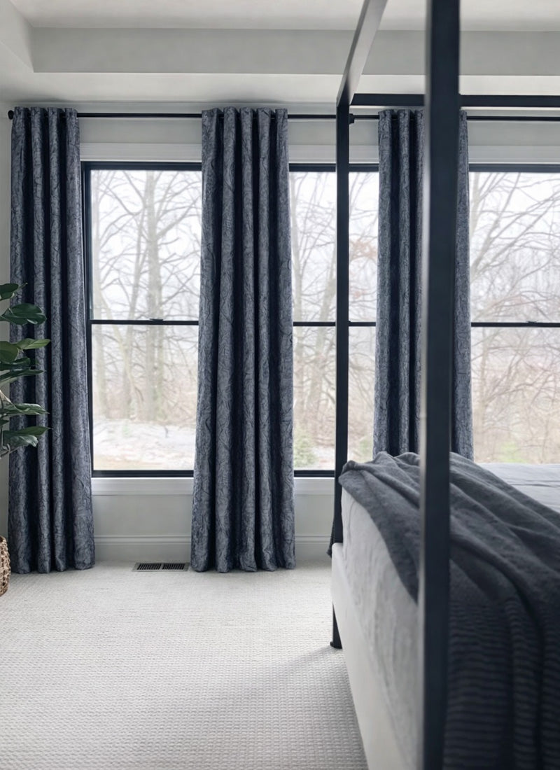 Luxury Advanced Silk Blackout Curtains for Bedroom & Hotel