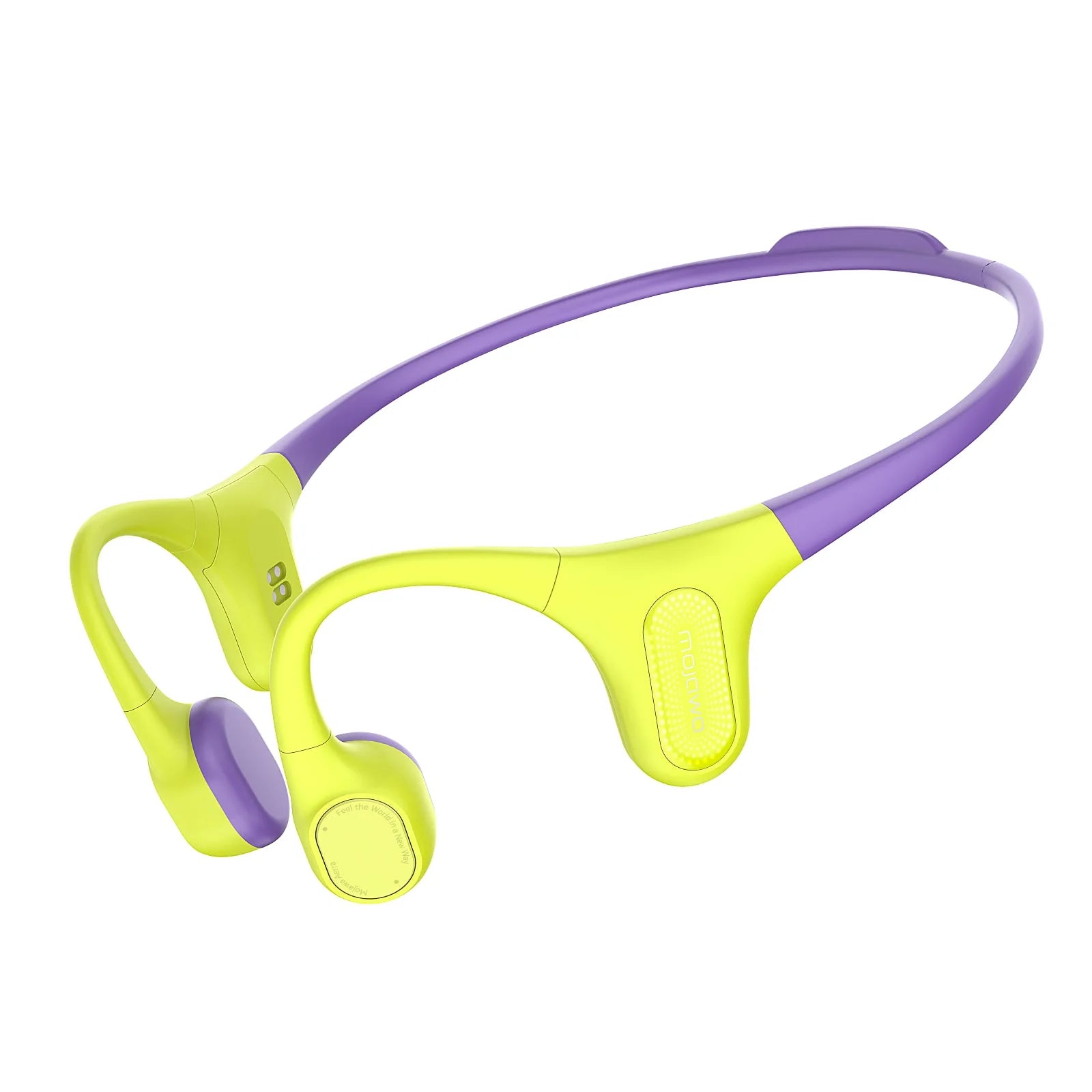 Aerra Open Ear Bone Conduction Headphones  | Wireless & Waterproof - Purple