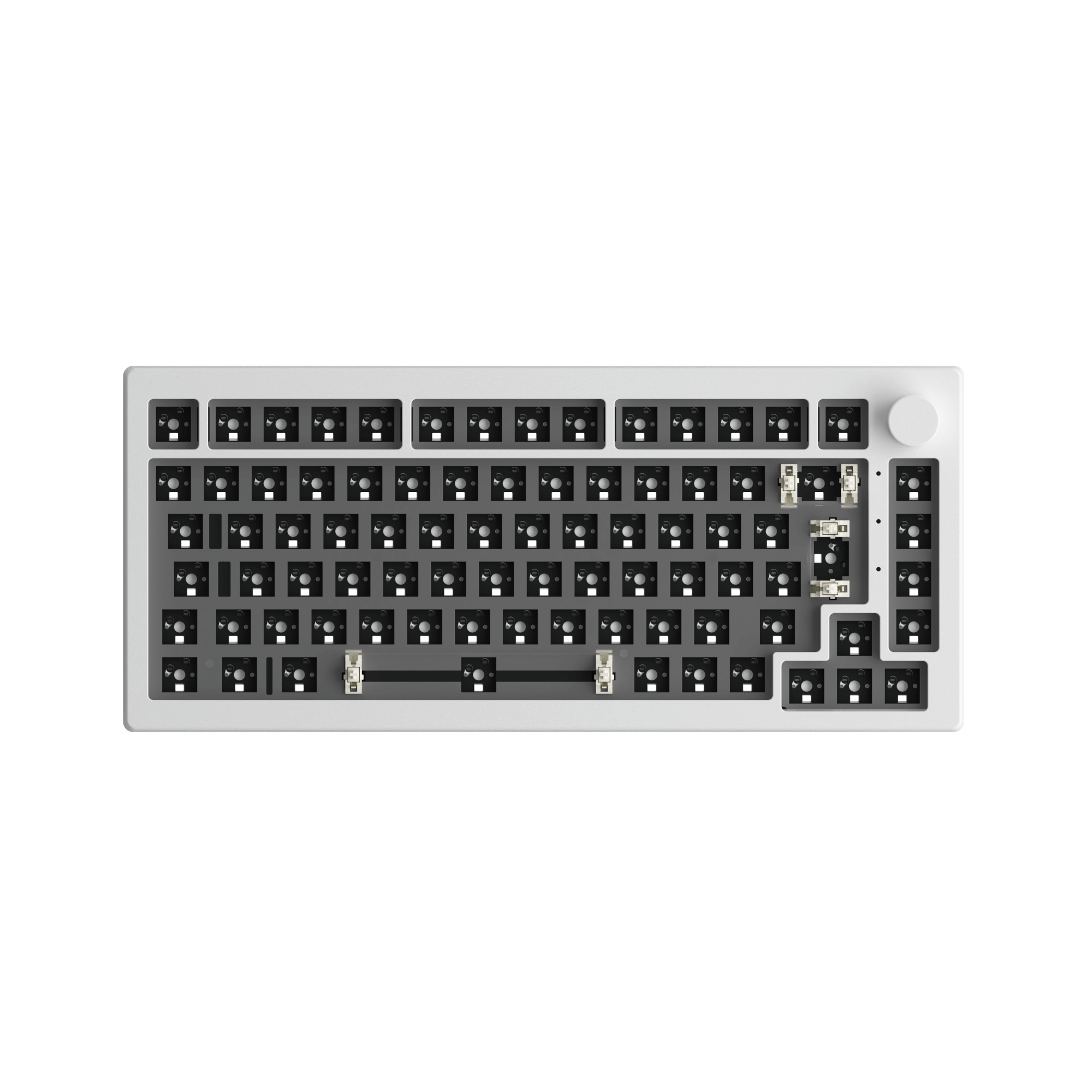5075 VIA DIY Kit - 5075B(Wireless Tri-mode) / Moonlight White- ISO / Default(CN) Warehouse