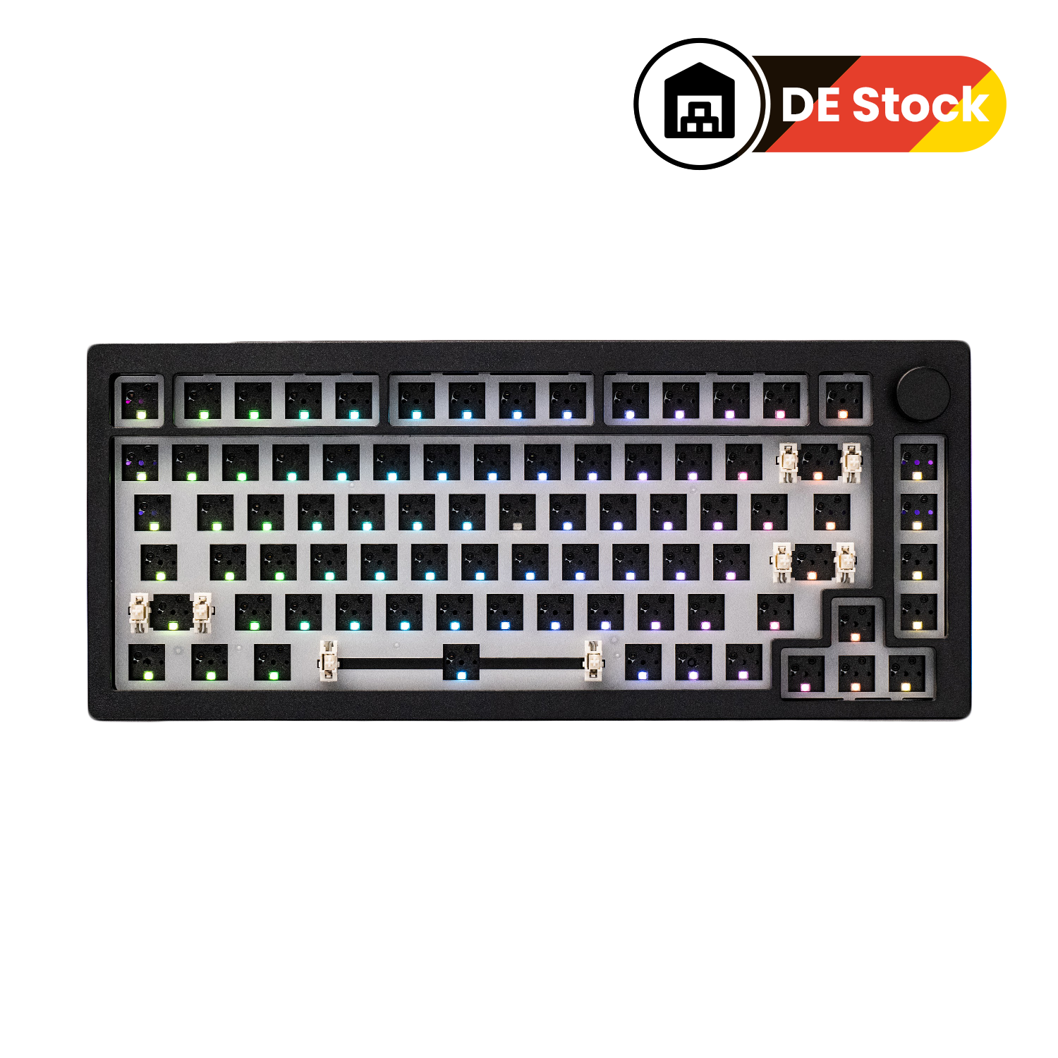 5075 VIA DIY Kit - 5075B(Wireless Tri-mode) / Dark Night- ANSI / Germany(DE) Warehouse