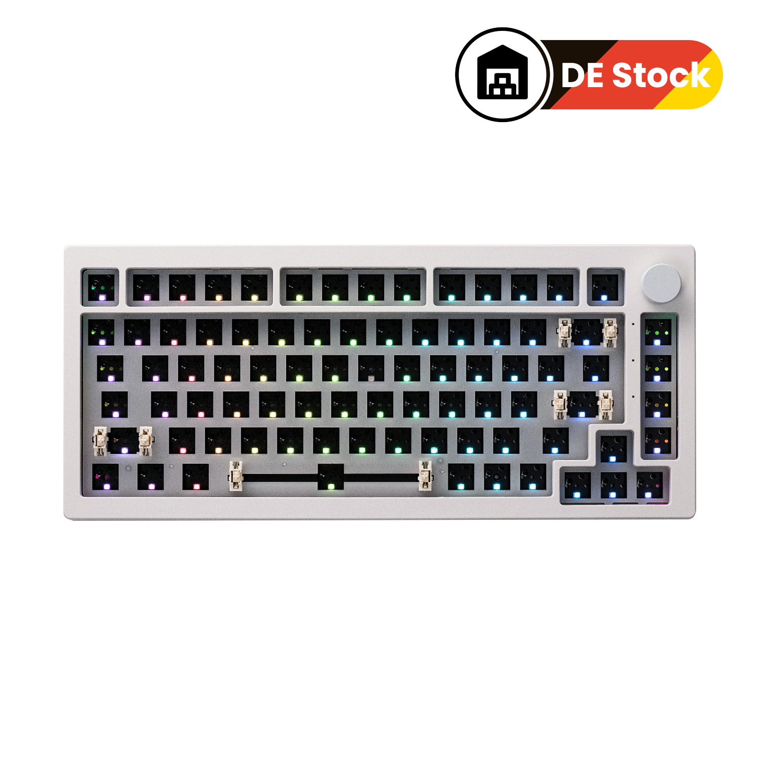 5075 VIA DIY Kit - 5075B(Wireless Tri-mode) / Moonlight White- ANSI / Germany(DE) Warehouse