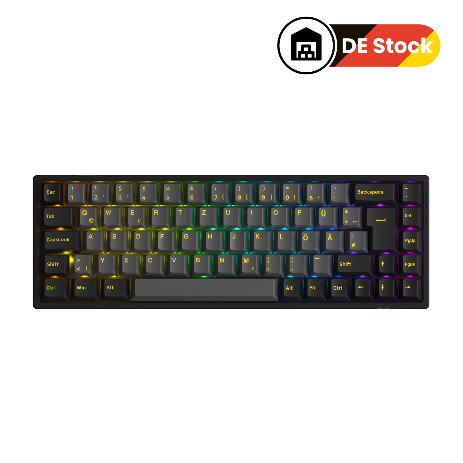 Black & Gold 3068B Plus ISO - ISO-DE / Akko V3 Cream Yellow Pro / Germany(DE) Warehouse