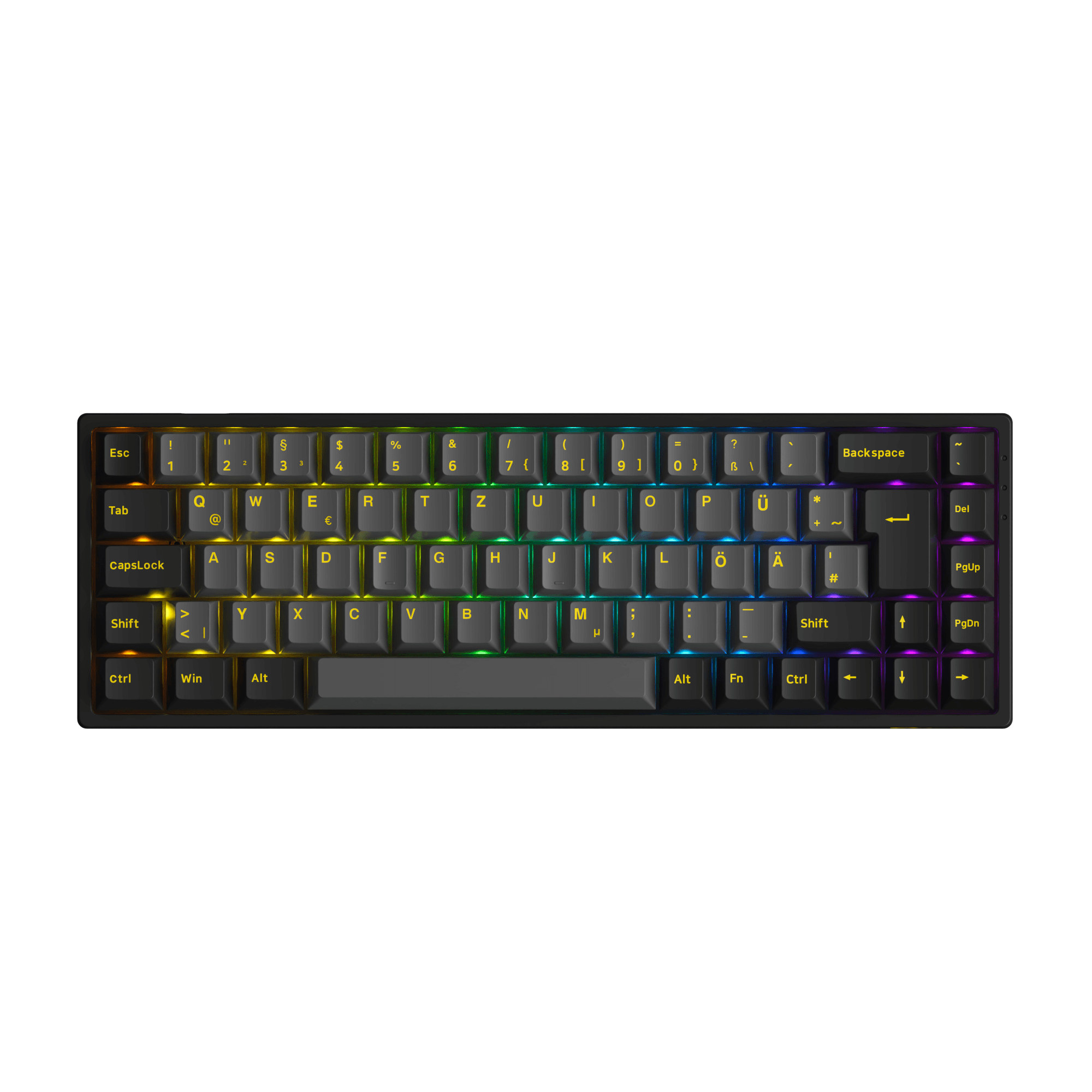 Black & Gold 3068B Plus ISO - ISO-DE / Akko V3 Cream Blue Pro / Default(CN) Warehouse