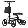 YF-9005G Economy Knee Walker 10" Wheels with Dual Braking System - Black