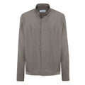 Giacca Base beige in tencel - 50