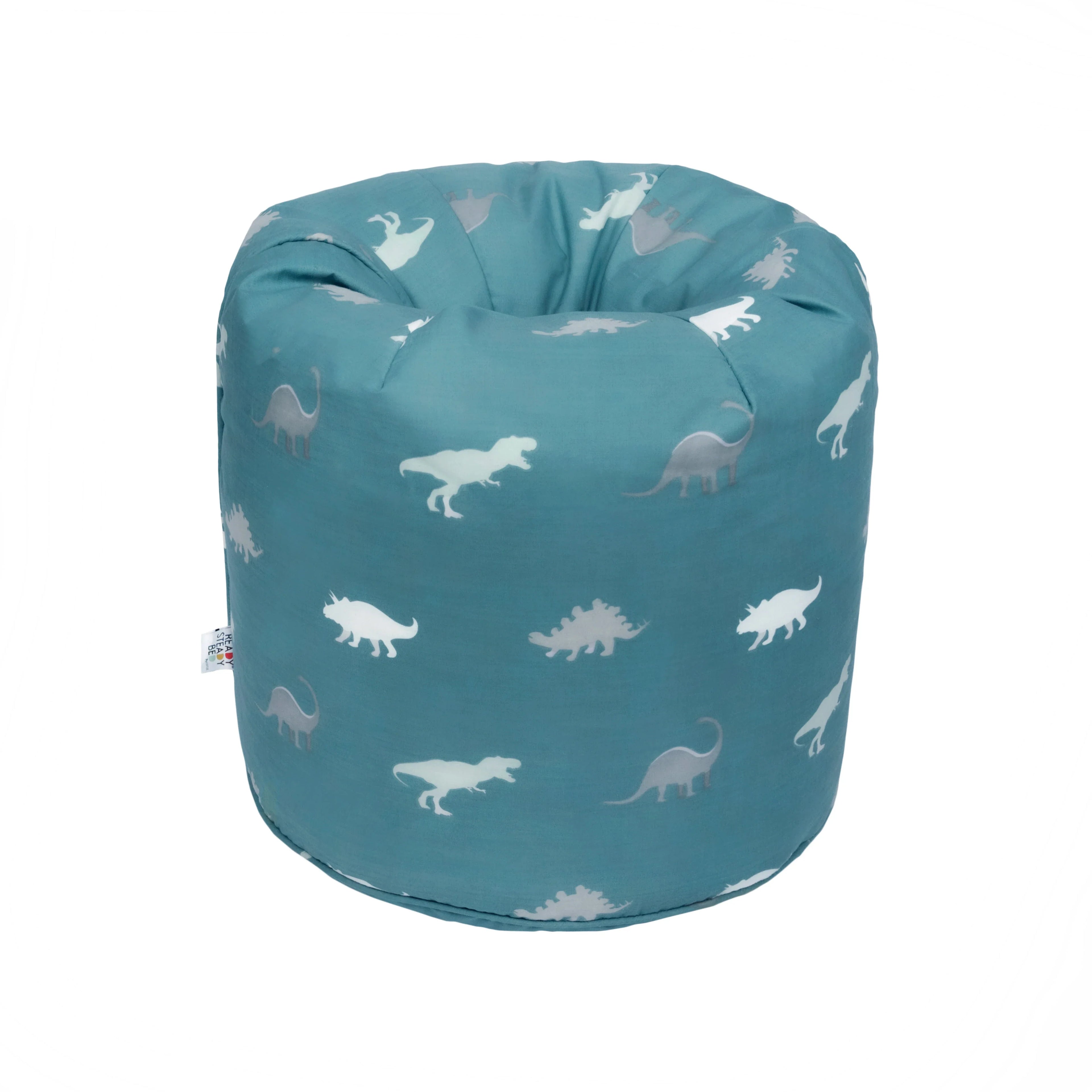 Bean Bag Chair Kids Bean Bags Printed Round Kiddies Beanbag with Carry Handle - Rex