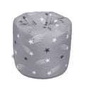Bean Bag Chair Kids Bean Bags Printed Round Kiddies Beanbag with Carry Handle - Shooting Stars
