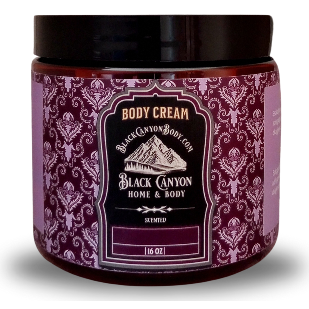Green Tea & Lemongrass Scented Body Cream - 16 Oz