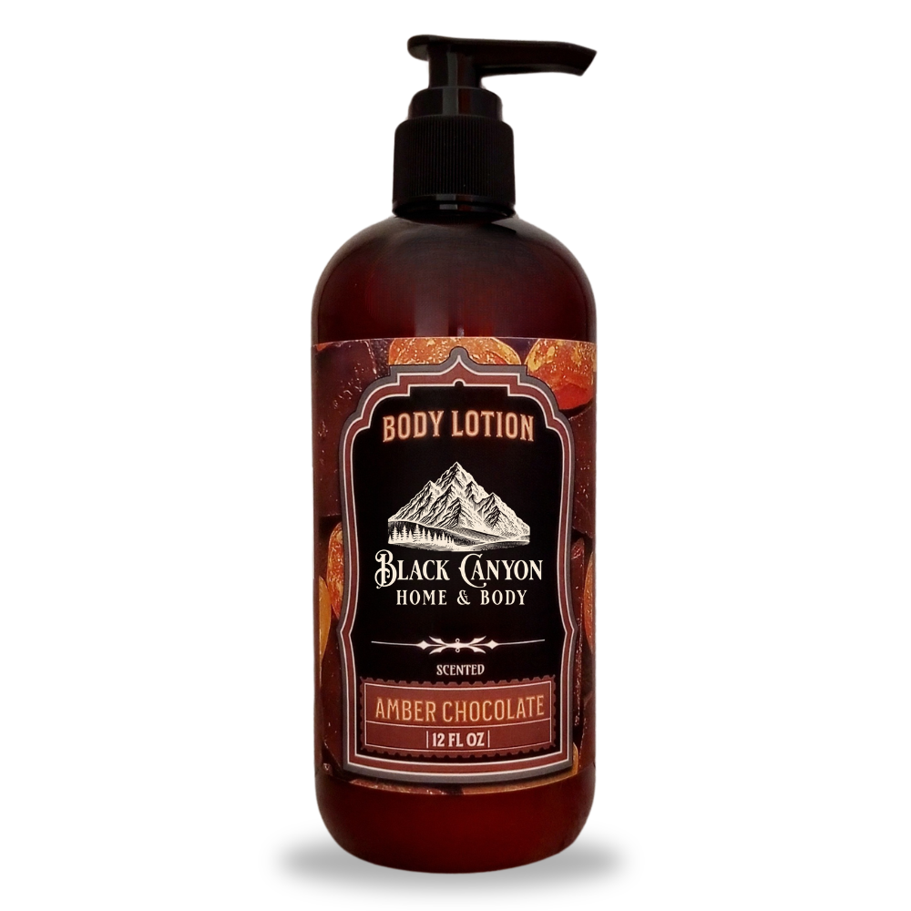 Amber Chocolate Scented Body Lotion - 12 Oz (3 Pack)