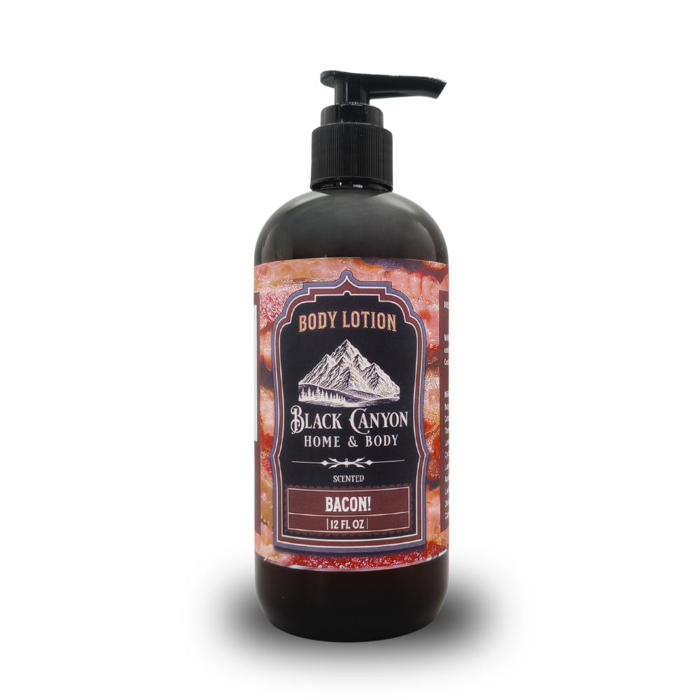 Bacon! Scented Body Lotion - 12 Oz (12 Pack)