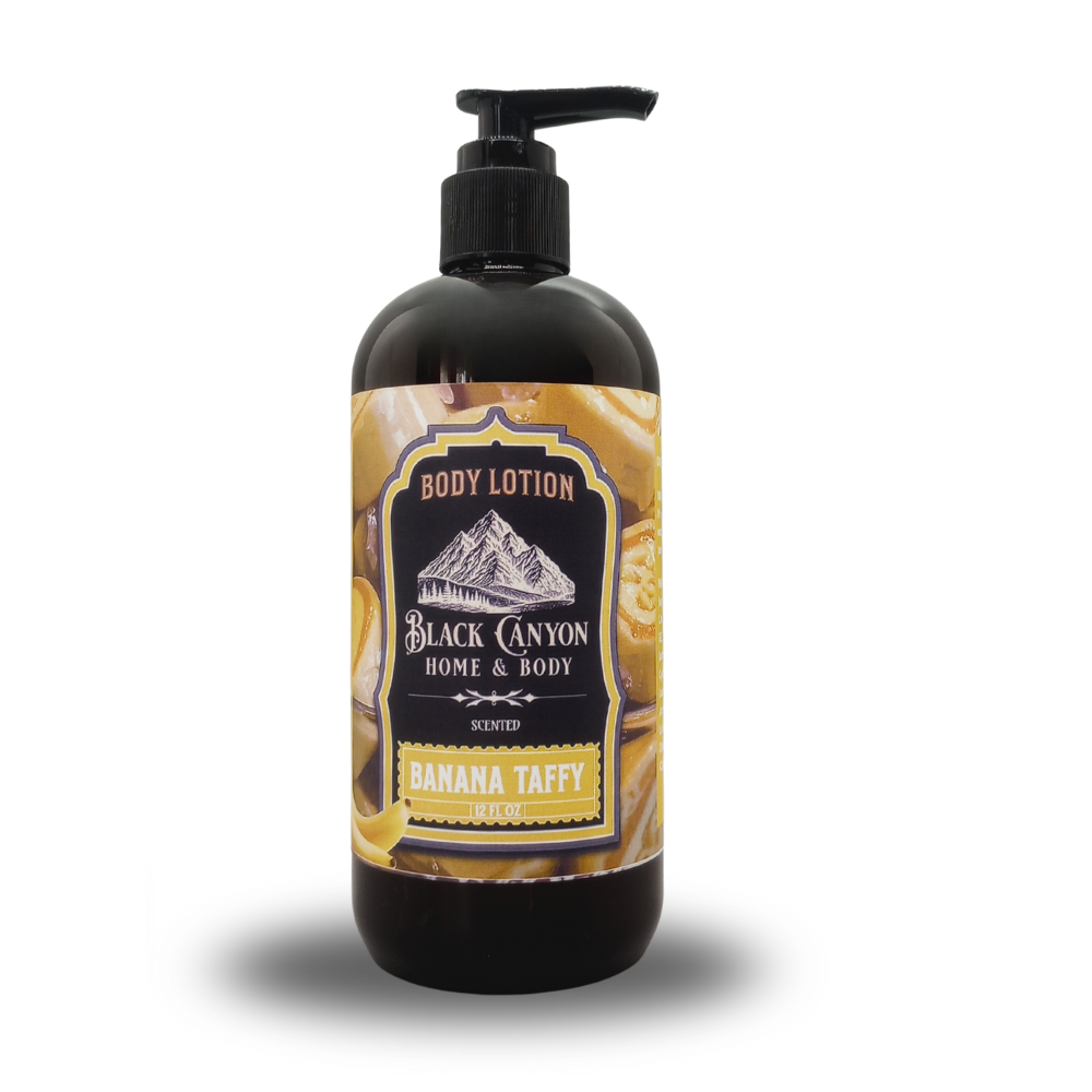 Banana Taffy Scented Body Lotion - 12 Oz