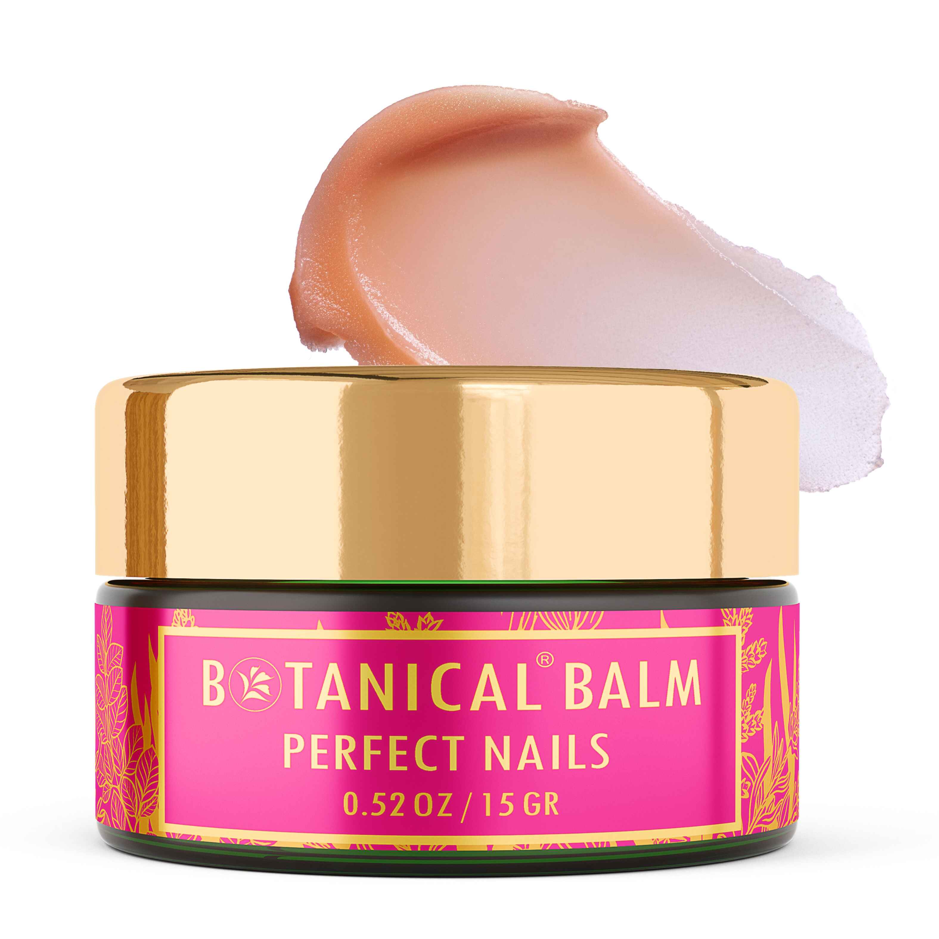 Nail & Cuticle Balm | Natural Nail Strengthener | Perfect Nails | Rose & Neroli | Vitamin C & E | Essential Beauty