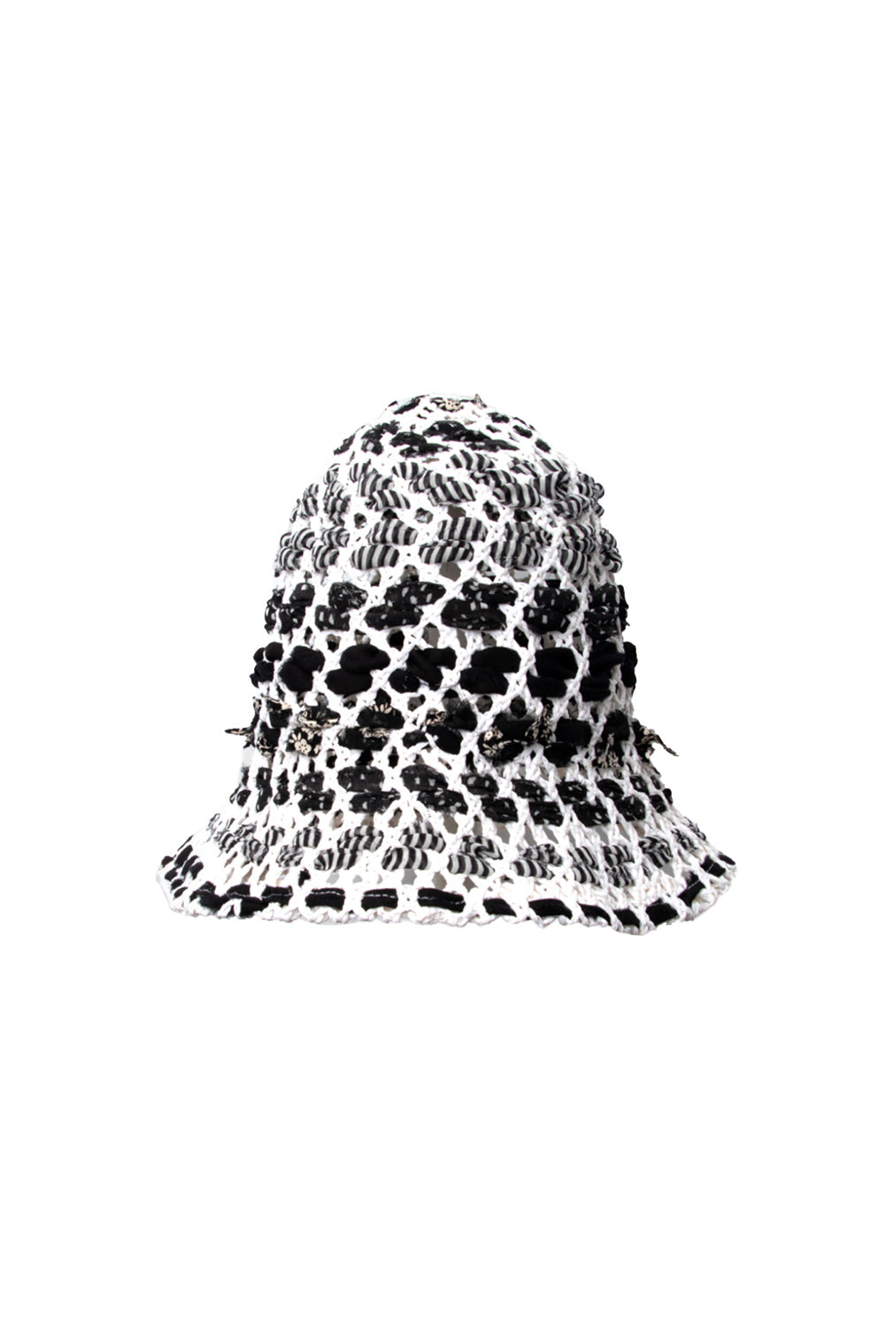 Blanc Athens Nisi Bucket Hat Black & White - One Size